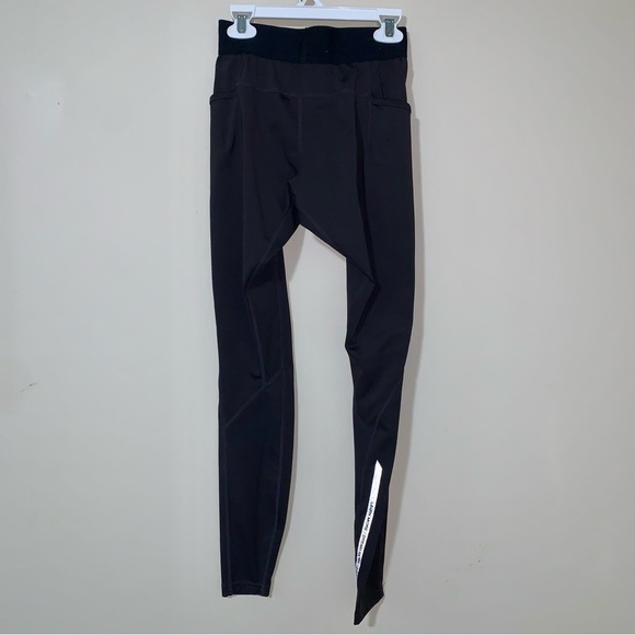 Alphalete black Collective Training Tights Leggings men's size small EUC - Picture 7 of 9